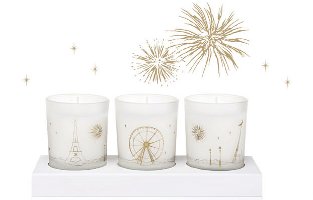 Maison Francis Kurkdjian holiday candle trio