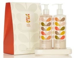 Orla Kiely Geranium hand care set