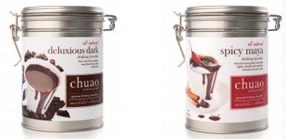 Chuao drinking chocolates