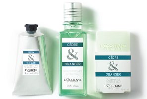 L'Occitane Cèdre & Oranger collection