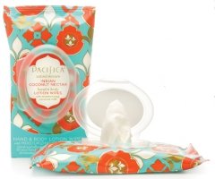Pacifica Lotion Wipes in Indian Coconut Nectar