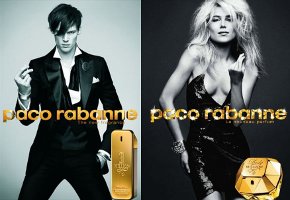 Paco Rabanne 1 Million and Lady Million adverts