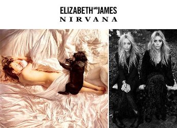 Elizabeth and James Nirvana Black and Nirvana White