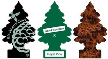 Car-Freshner Little Tree air fresheners