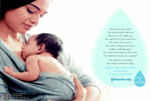 Johnson & Johnson baby powder ad