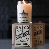 Katz's Delicatessen Chocolate Egg Cream candle