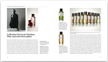 Rare Perfumes, interior page, Christian Dior
