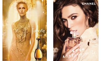 J'Adore and Coco Mademoiselle adverts