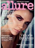 Allure, March 2014 cover Victoria Beckham