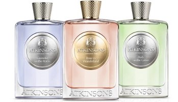 Atkinsons Rose in Wonderland, Lavender on the Rocks & Posh on the Green