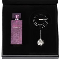 Lalique Amethyst with scented necklace