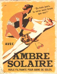 Ambre Solaire advert
