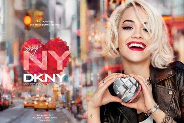 Rita Ora for DKNY MYNY