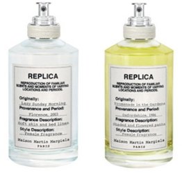 Maison Martin Margiela Replica Lazy Sunday Morning & Promenade in the Gardens, fragrance bottles