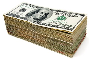 stack of money