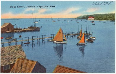 Stage Harbor, Chatham, Cape Cod, Mass.