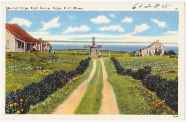 Quaint Cape Cod scene, Cape Cod Mass.