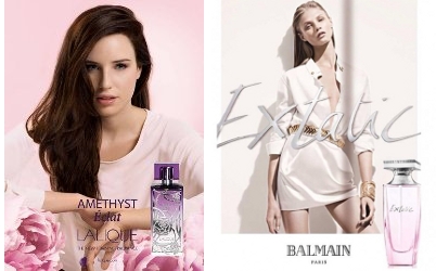 Lalique Amethyst Eclat & Balmain Extatic