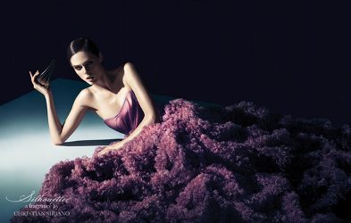 Christian Siriano Silhouette advert
