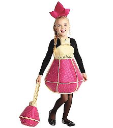 Pink perfume bottle girls costume