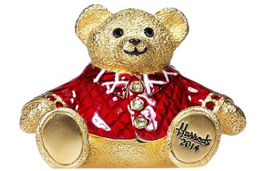 2014 Estee Lauder Harrods Christmas Bear