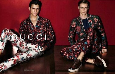 Gucci Uomo fashion campaign