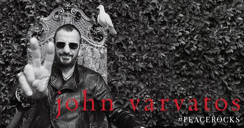 Ringo Starr for John Varvatos #peacerocks