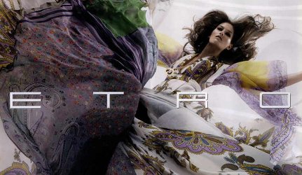 Etro fashion campaign