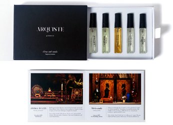 Arquiste Citrus and Woods travel set