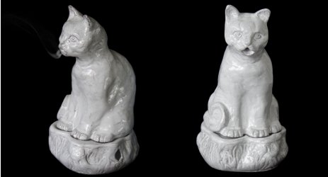 Astier de Villatte Encensoir Chat Setsuko