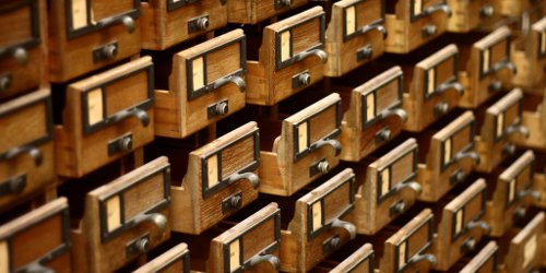 card catalog