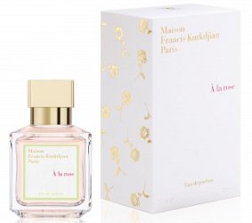 Maison Francis Kurkdjian À la Rose bottle and box