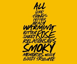 Lush All Good Things brand graphic