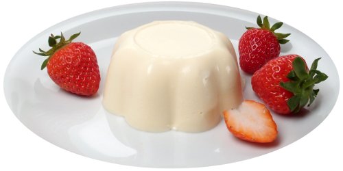 Bavarian cream with strawberries