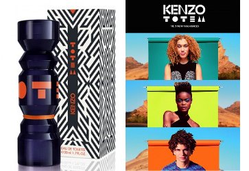 Kenzo Totem bottle and advert