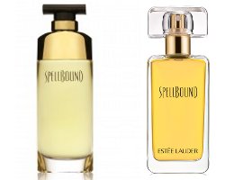 Estee Lauder Spellbound, old and new packaging