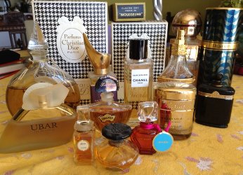 Angie's perfume collection