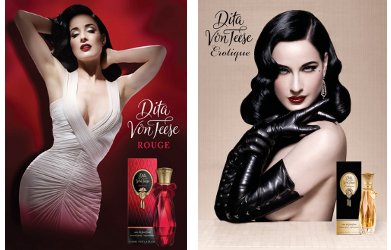Dita Von Teese Rouge and Erotique