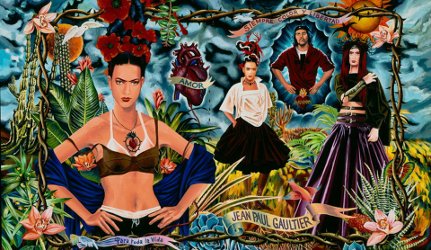 Jean Paul Gaultier Tribute to Frida Kahlo collection, 1998
