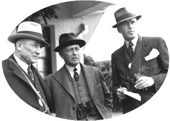 Three men at the races