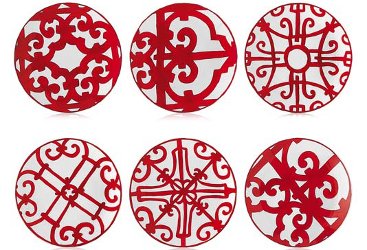 Hermès Balcon du Guadalquivir bread and butter plates