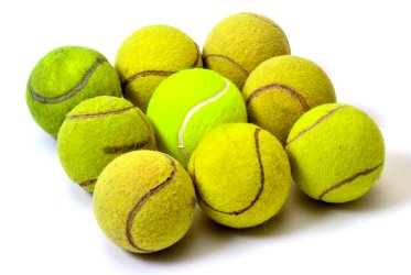 tennis balls