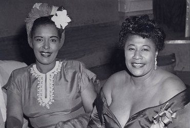 Billie Holiday and Ella Fitzgerald