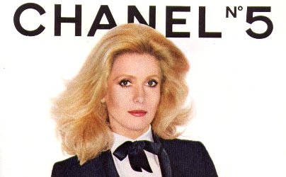 Catherine Deneuve for Chanel No. 5
