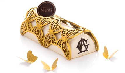  Annick Goutal + Angelina Eau d'Hadrien-inspired yule log