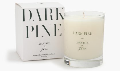 Arquiste for J. Crew Dark Pine candle