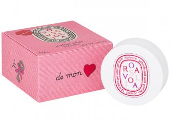 Diptyque + Olympia Le-Tan Rosaviola solid perfume