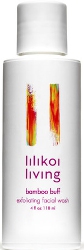 Lilikoi Living Bamboo Buff Exfoliating Facial Wash