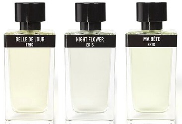 Eris Parfums Belle de Jour, Night Flower and Ma Bête