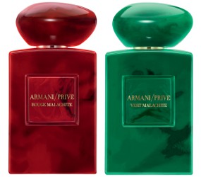 Armani Privé Rouge Malachite and Vert Malachite